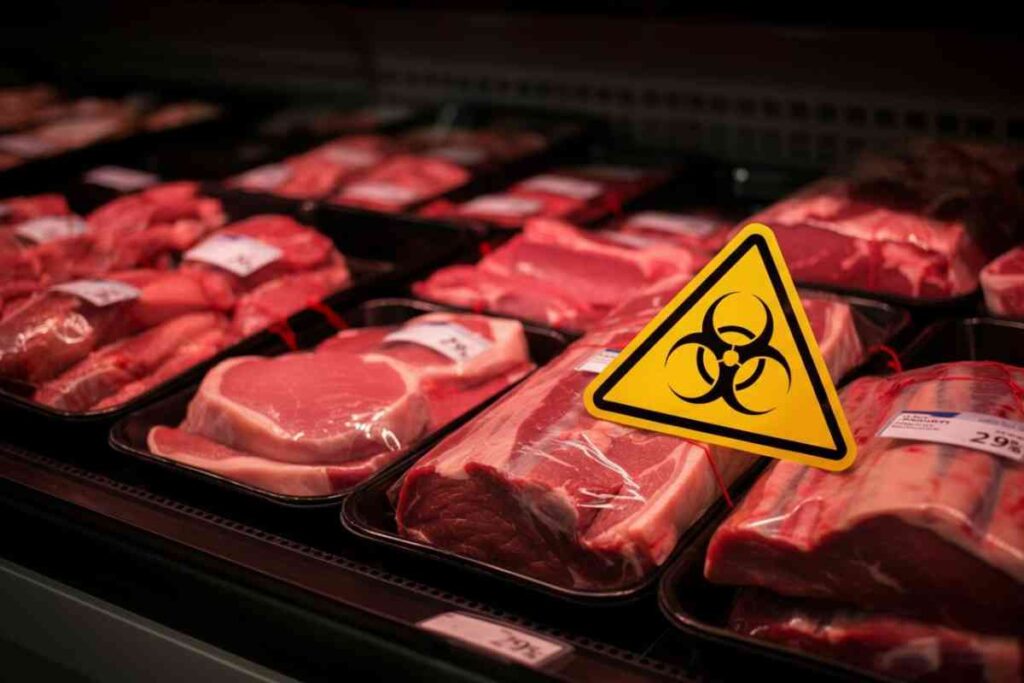 Carne contaminata