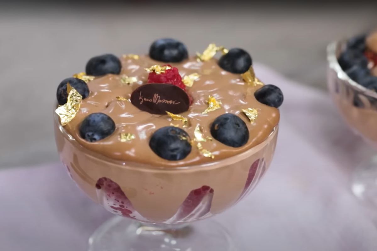 mouse al cioccolato di iginio massari ricetta
