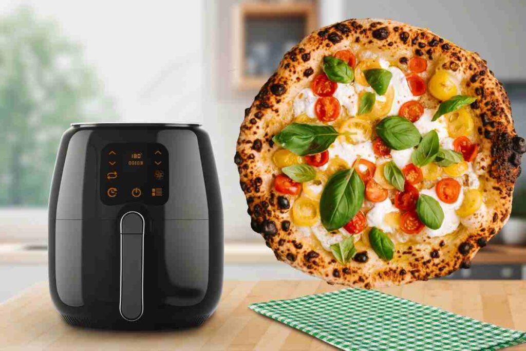 pizza in friggitrice ad aria
