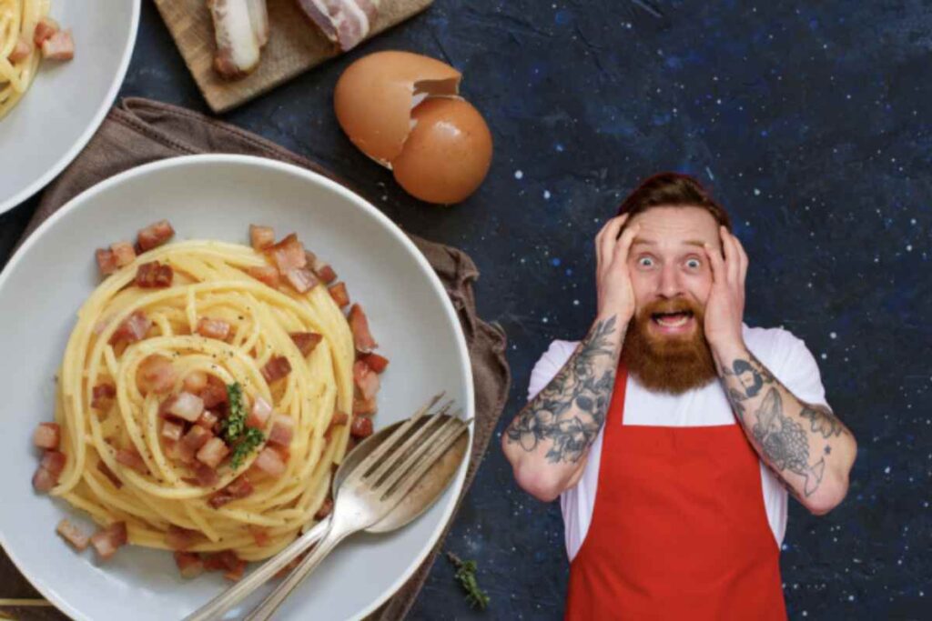 La leggenda più diffusa associa la nascita della carbonara all’arrivo delle truppe americane in Italia durante la Seconda guerra mondiale.