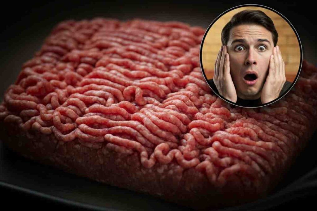 Carne macinata, attenzioe