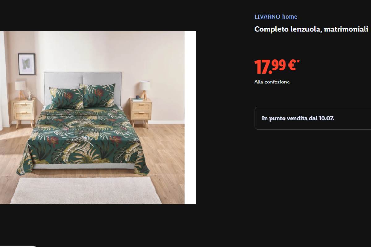 LIDL estate offerta