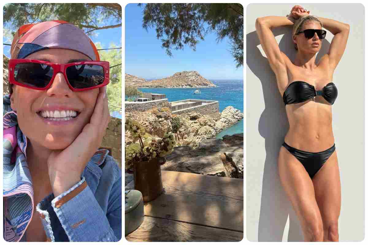 Michelle Hunziker, l foto in bikini della sua vacanza fanno il giro della rete