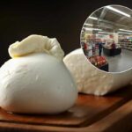 Mozzarella di bufala, supermercato