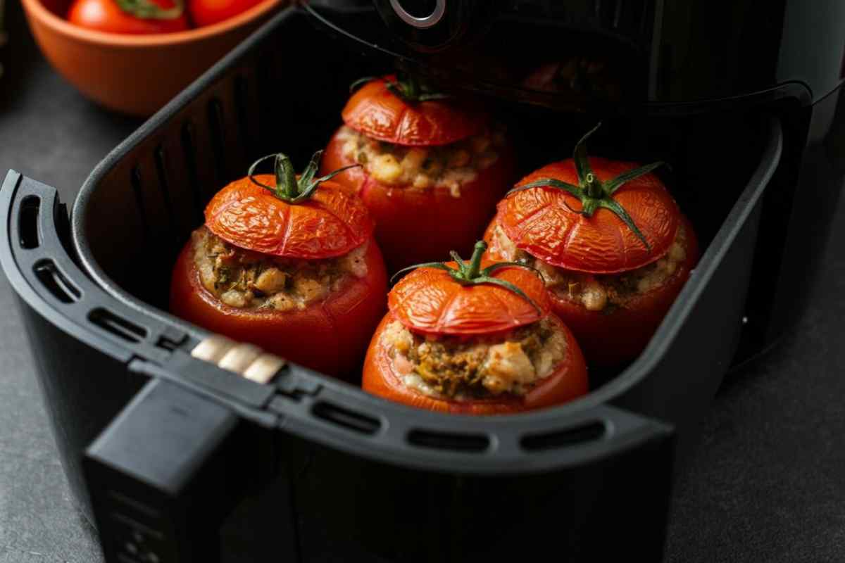 Pomodori ripieni in friggitrice ad aria, ricetta