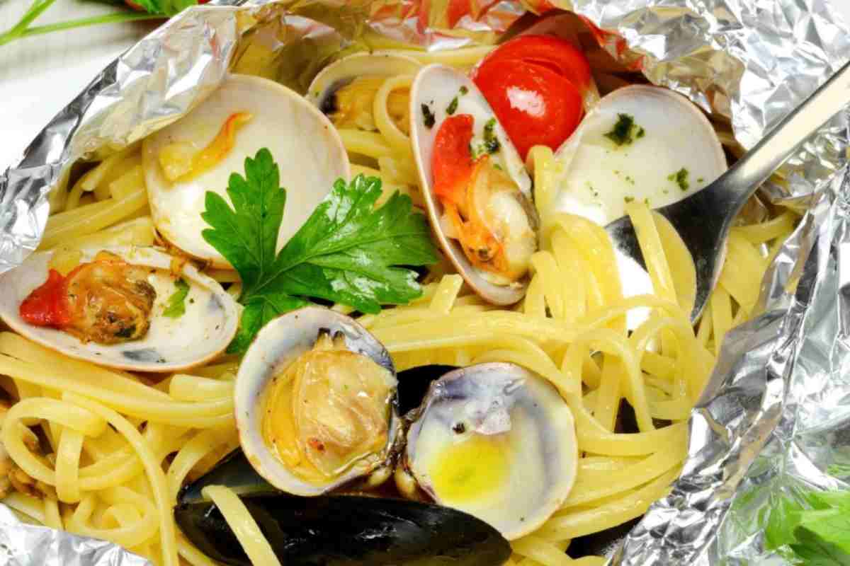 Spaghetti al cartoccio