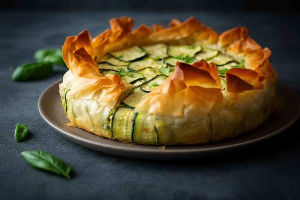 Ricetta torta salata di zucchine