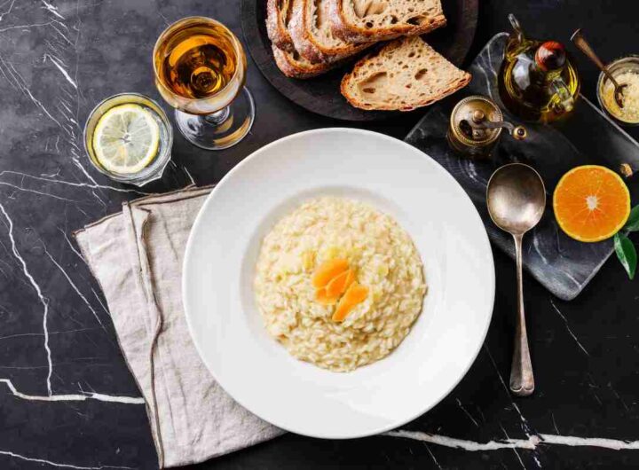 ricetta risotto all'arancia